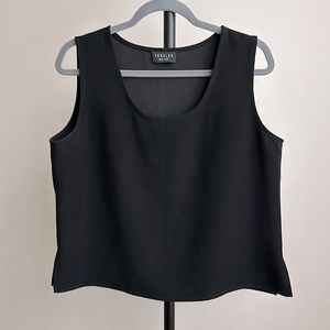 Yeohlee Black Sleeveless Basic Shell Top  Microfiber  Size XL
